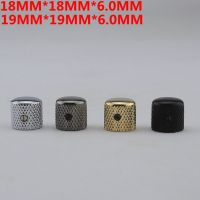 KR-【Made in Korea】1 Piece Dome Metal Knob Tone volume For Electric Guitar Bass   ( #0832 )