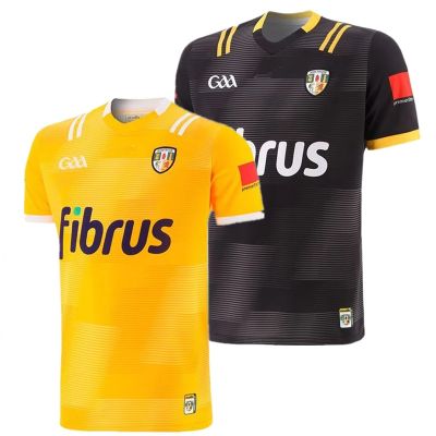 [hot]2023 Mens Size:S-5XL Rugby （Print Custom GAA Number）Top Quality / Name Home Antrim Goalkeeper Jersey Shirt