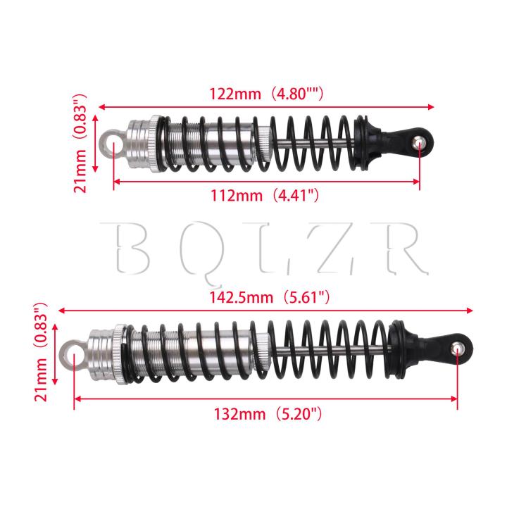 การเปลี่ยนตัวหน่วงการสั่นสะเทือน-rc-สำหรับ-arma-ara4410v2-1-10-w-ชุดสกรูของ4สีเงิน