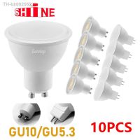 ▨ஐ 10PCS/LOT Gatetop Led Spotlight AC110V AC230V GU10 GU5.3 Bulb MR16 Spot Lighting Bulb Indoor Lighting Home Decoration Bombillas