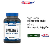 VIÊN UỐNG HỖ TRỢ SỨC KHOẺ APPLIED NUTRITION OMEGA 3 100 VIÊN