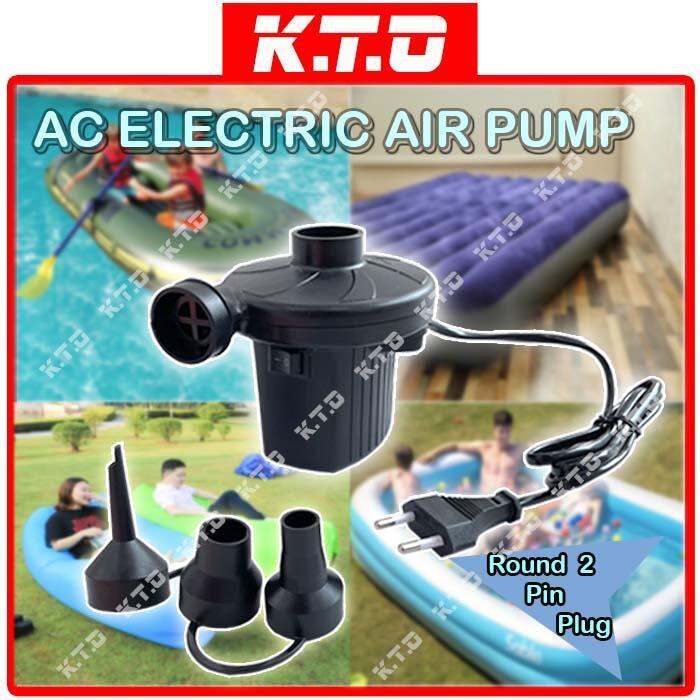 ☑ Ac Electric Air Pump Inflate Deflate For Inflatable Swimming Pool Bed