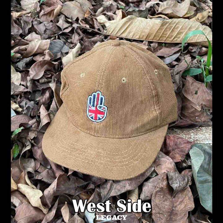 West Side - Baseball Cap Logo - Corduroy Material | Lazada Indonesia