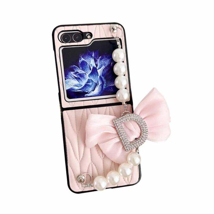 sheep-pattern-folding-screen-phone-case-with-butterfly-pearl-suitable-flip-for-z-5-wristband-y1h8