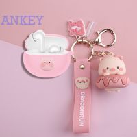 for Redmi Buds 4 Active Case Pig Buds4Active Buds4 4Active Protective Cute Cartoon Covers Bluetooth Earphone Shell Headphone Portable