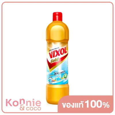 Vixol Bathroom Cleaner 900ml #Gold วิกซอล โกลด์ น้ำยาล้างห้องน้ำและสุขภัณฑ์ (สีทอง) 900 มล.