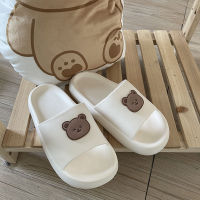 Cute Little Bear Sandals Slippers 可爱卡通拖鞋家用防滑防臭情侣拖鞋可居家可外穿