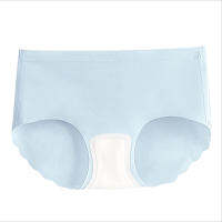 Women s Natural Latex Underwear Ice Silk Traceless Mite Removal Cotton Stall Mid Waist Modal Briefs