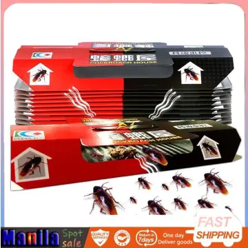 B/W 1 Cockroach Trap Roach Killer Indoor Home Non-Toxic Sticky