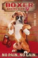 【hot】♙  Metal Tin Sign Wall Dog Signs Art4 Hanging Plaque Aluminum Signage Posters 8x12 Inch