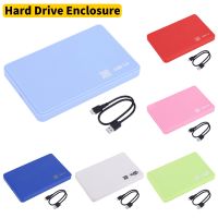 เคสเคส SSD 2.5นิ้ว SATA To USB3.0 HDD ฮาร์ดไดรฟ์กล่องเอ็กเทอนอล  กล่องฮาร์ดดิสก์กล่องฮาร์ดไดร์ฟกับ USB3.0/2.0สาย ABS