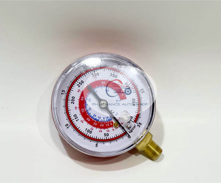 Manifold PRESSURE Gauge Single HIGH Side Lazada PH