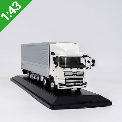 1/43 Scale Limited Edition Classic Metal Tow Tractor HINO TRUCKS Alloy Truck Diecast Container Van Model Kid Toy Gift Collection