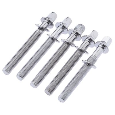 ：《》{“】= 5X NEW 45/55/65/75Mm Drum Tension Rods For Tom Snare Drum Build Accessories