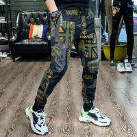 Jogger กางเกงสำหรับผู้ชาย2023มาใหม่ฤดูร้อนบางบางชายกางเกงลำลองแฟชั่นวัยรุ่นเด็กสไตล์เกาหลีร้อนขาย N13. ..