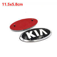 for KIA Logo Stinger Seltos Optima K3 KX3 K5 RIO Sorento SKY Car Front Rear Trunk Grille Emblem Bonnet Hood Sticker Accessories