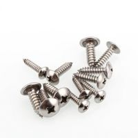 M4 Phillips Screw Truss Self-tapping Screws Mushroom head Bolt Wood Stainless steel Bolts 6-60mm Length Nails Screws  Fasteners