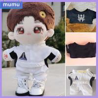 MUMU ตุ๊กตา BJD 1/12 อุปกรณ์เสื้อผ้าตุ๊กตา หมวกชาวประมงหมวก กางเกงตุ๊กตาแฟชั่น เสื้อตุ๊กตาท่อนบน เสื้อสเวตเตอร์ตุ๊กตา เสื้อยืดตุ๊กตาทำมือ