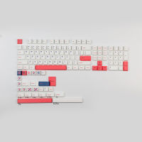 1เซ็ต GMK พัสดุข้อความเหมือนกับ PBT ย้อมระเหิดหมวกที่สำคัญเชอร์รี่รายละเอียดปุ่มกดที่มี ISO ใส่สำหรับสหภาพยุโรปเค้าโครงแป้นพิมพ์