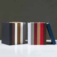 Modern Simple Fake Books Ornaments Solid Color Decorative Book Home Decor Photography Prop Room Office Coffe Table Decoration