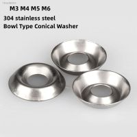 ✧ M3 M4 M5 M6 304 stainless steel Bowl Type Conical Washer Countersunk Washers Concave-Convex Hollow Fisheye Gasket