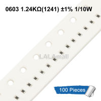 100pcs 0603 SMD Resistor 1% 0R 178R 205R 287R 412R 576R 1.24K 1.74K 5.49K ohm 1/10W Chip Resistor 1.6*0.8mm