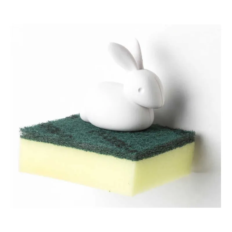 OTOTO Clean Dreams Kitchen Sponge Holder - Plastic Dish Sponge Holder for  Kitchen Sink, Fits Any Standard Size Sponge - Kitchen Sink Organizer,  Decor