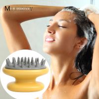 hot【DT】 Rubber To Hair Root Itching Scalp Massage Comb Shower Spa Anti-Dandruff Shampoo