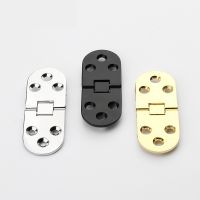 Mini Cabinet Flap Hinges Hardware Stainless Steel Durable Flap Hinge Furniture Fittings Door Connector Drawer 6 Mounting Holes