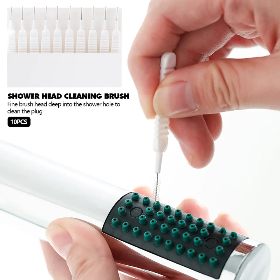 Shower Nozzle Cleaning Brush, Anti-clogging Mini Shower Head