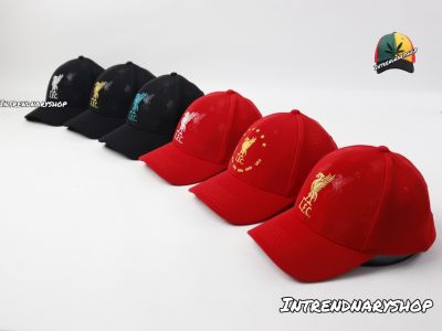 Liverpool หมวกลิเวอร์พูล หมวกฟุตบอล ทีมลิเวอร์พูล หมวกแก๊ป หมวกกีฬา หมวกกันแดด หมวกแก๊ปปีกโค้ง Sport Cap Baseball Cap 2565