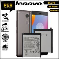 แบตเตอรี่ แท้ LENOVO K6 NOTE / K8 NOTE ORIGINAL BATTERY MODEL  BL270 สินค้ารับประกัน⏳ 6 เดือน ส่งออกทุกวัน ส่งตรงจากไทย