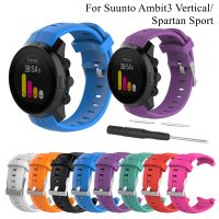 ✓♕✐ Wymiana silikonowa Sport Watch Band dla Suunto Ambit 3 pionowy pasek na smartwatcha pasek do bransoletki od zegarków dla Spartan SPORT