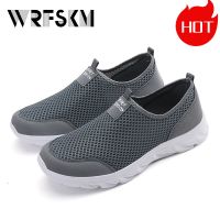 Men Shoes Summer Mesh Lightweight Sneakers Men Fashion Casual Walking Shoes 2023 Breathable Mens Loafers Zapatillas Hombre 39-46