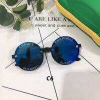 【HENGHA】【พร้อมสต็อก】INS แฟชั่น Candy Color Round Sunglasses ชายหญิงเด็ก