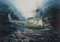 พลาสติก โมเดล ประกอบ ITALERI สเกล1/48 UH-1D Iroquois