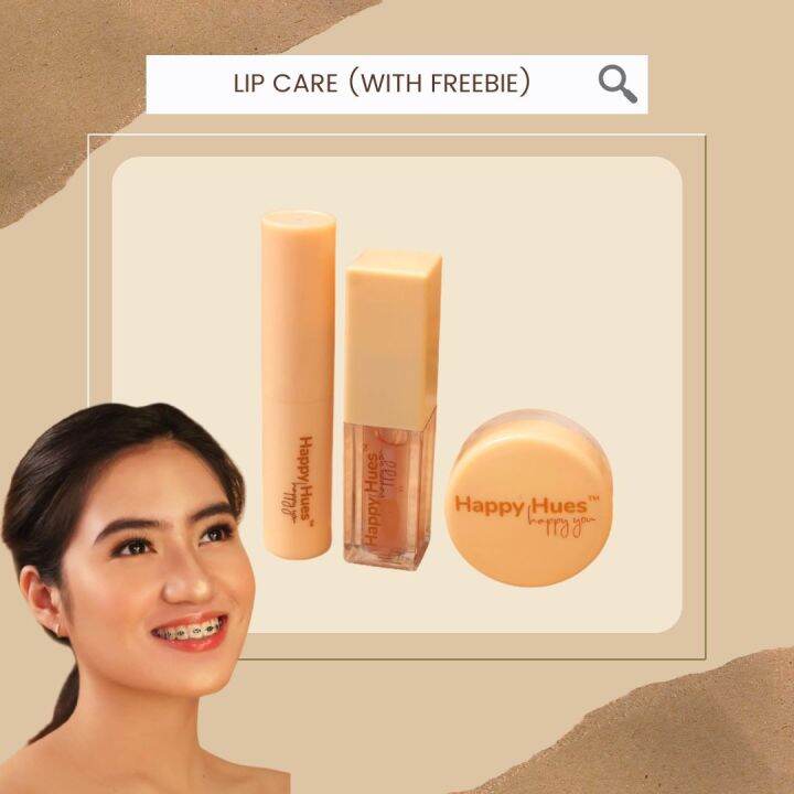 Lip balm, serum, scrub | Happy Hues Happy You | Lazada PH