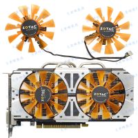 ZOTAC ดั้งเดิม/GTX970 Zotac 750ti 750พิฆาต/รุ่นสายฟ้าฟาดฮ่า GA91S2H พัดลมการ์ดจอรับประกันหนึ่งปี