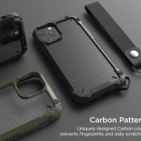 Armor Shockproof Bumper Lanyard Phone Case for IPhone 13 12 11 Pro Max 7 Plus Carbon Fibre Texture Anti-Shock Soft TPU Case