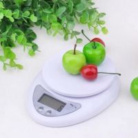 เครื่องชั่งน้ำหนักอาหารดิจิตอล น้ำหนักเบา พกพาสะดวก Kitchen Scale