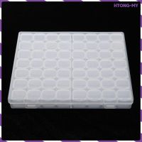 56 Grids Plastic Bead Storage Containers Box with Hinged Lid Small Box Jewelry Storage Box for Items Earplugs Pills Tiny Bead Jewerlry Findings