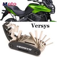 ♦™สำหรับ Kawasaki VERSYS 1000 650 Cc ชุด Obeng Reparasi เครื่องมือ CNC ใช้ได้ตลอดทั้งปี VERSYS1000 Versys650ล็อคหมวกนิรภัย