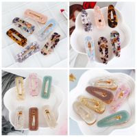 【cw】 New Hair Accessories Acetic Acid Leopard Barrette Print Hairpins Ornament Jewelry 1