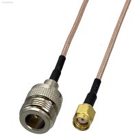 ✧  1pcs RG316 N Female Jack to RP-SMA Male Jack RF Coaxial Connector Pigtail Jumper Cable New 4inch 5M