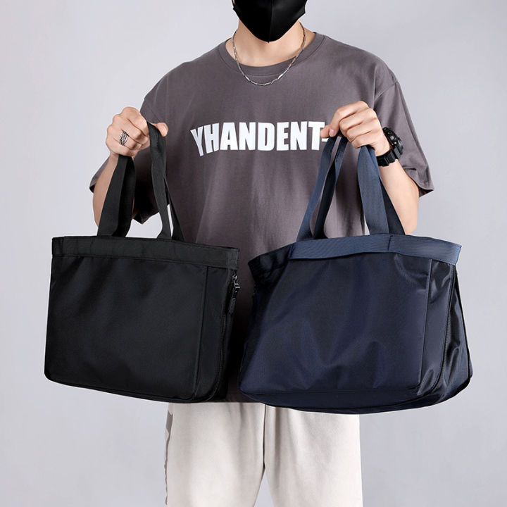 2023-new-street-fashion-mens-portable-nylon-cloth-portable-tote-bag-mens-large-capacity-expandable-bag-2023