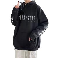 เสื้อกันหนาวแว าดใหญ่ ลาย Trapstar London แฟชั่นฤดูใบไม้ร่วง และฤดูหนาว สไตล์คลาสสิก สําหรับผู้ชาย และผู้หญิง