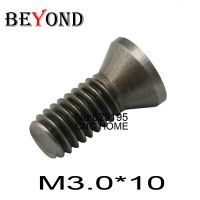 BEYOND 50pcs M3.0 * 10 ใส่สกรู Torx สําหรับแทนที่คาร์ไบด์แทรกเครื่องกลึง CNC เครื่องมือ อุปกรณ์เสริมเครื่องกลึง