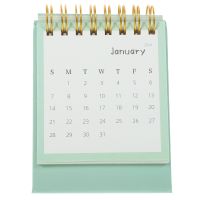 Novelty Calendar Decor Paper Standing 2024 Table Daily Home Convenient Desktop Office