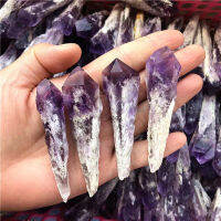 Natural Quartz Stone Amethyst Tooth Cluster Scepter Point Bulk Rock Rough Crystal Raw Reiki Healing