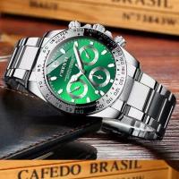 New automatic with green water ghost di tong mechanical watch men watch male students trend noctilucent waterproof temperament --nb230710❈